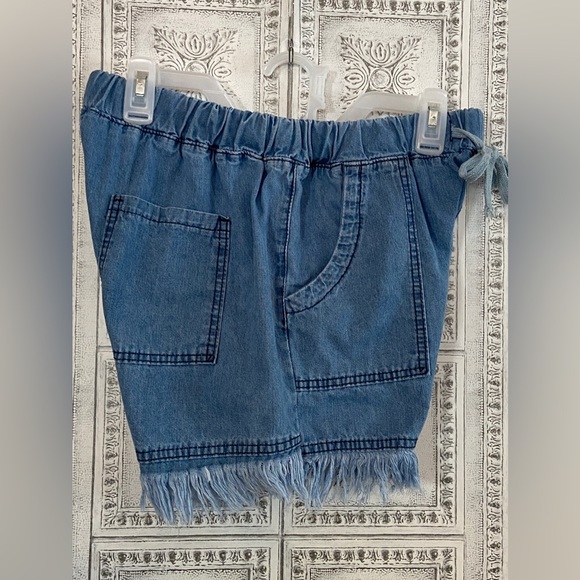 Nwot ”Jeans” Sz-L Moms Basic Cut-Offs Denim 4 Pocket Shorts-Cute & Comfy Cool - Picture 7 of 16